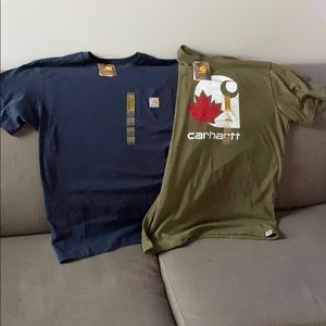 2 brand new with tags medium carhartt t shirts
